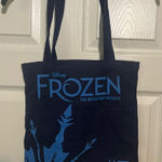 Disney  Frozen‎ The Broadway Musical Blue Tote Bag Shopping Reusable Photo 0