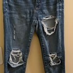 American Eagle  Outfitters Super Stretch X Hi Rise Jegging Distressed 2 Short Photo 0