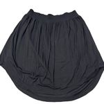 PINK - Victoria's Secret  black flowy stretchy Waist Skirt, Soft and Lightweight S Photo 4