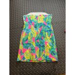 Lilly Pulitzer NWT  Brynn Dress Pink Sunset Local Flavor Sz 6 Mini Lace Trim Photo 4