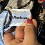 MiracleSuit  Tankini Swim Suit Top Wild Side Mirage Layered Animal Print Brown 10 Photo 2