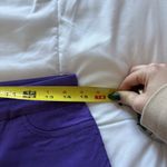 draper's & damon's Womens Size Medium Pants Straight Leg Pull On Stretch Purple Photo 2