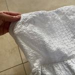 Old Navy  White Strapless Eyelet Dress Size Small Photo 1