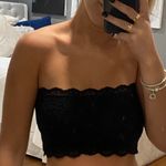 Black Lace Bandeau Size M Photo 0