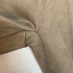 Spanx  women's medium tan faux suede skinny leg pull on pants slimming camel busi Photo 5