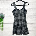 Bailey blue  Black & White Plaid Mini Dress Size Medium Photo 4