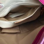 Coach NWT Rugby Stripe Pink Leather Duffle Crossbody Shoulder Bag F13357 Photo 8