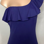 Tommy Bahama New. navy one shouldered swimsuit. Size 12. Retails $159 Photo 0