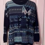Cabin creek Patchwork Knit Sweater Photo 0