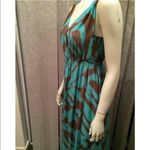 Banana Republic ✨Silk Printed Ruffled Hem Maxi Long Dress ✨ Photo 4