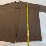 Loft  Open Front Lightweight Open Front Cardigan Sweater Women’s Size Small Brown Photo 9