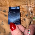 Pilcro Anthropologie The Breaker Cropped Pleated Barrel Jeans Tan Size 29 Photo 8