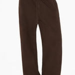 SKIMS Espresso Straight Leg Sweatpants XS Photo 0