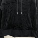 C9 Champion New Velour Quarter Zip Pullover Velvet Sweatshirt Black Photo 6