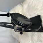 Urban Outfitters UO  Black Western Belt Style Mini Crossbody Bag Beyoncé Cowgirl Photo 3