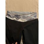 Lululemon Leggings Womens Size 6 Lulu Pants Compression Zip Run For It Crop Black Photo 2