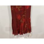 Reformation Irisa in Barcelona Border Red Floral Flounce Sz 6 NEW Photo 2