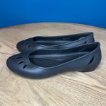 Crocs Kelli Black Ballet Flats Round Toe Slip On Comfort Shoes Women’s Size 10 Photo 5
