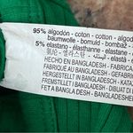 ZARA  Ribbed Kelly Green Crop Tank Top S Y2K Coastal Boho Preppy Fairy Hippie Photo 5