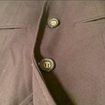 Emma James Liz Claiborne 2 Button Blazer Black Photo 5