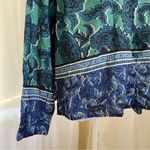 Charlie Jade  polyester blouse Size Large Photo 3