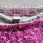 Calypso St. Barth  Pink Sequin Top Photo 6