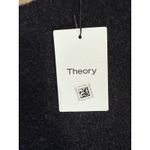 Theory NWT  TWEED MINI J Cashmere Felted Tweed Skirt Sz Medium Black
Multi $395 Photo 3