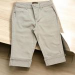 Hannah Denim Arielle Womens 10P Missy Khaki Capri Chino Pants Embroidered Studs Size undefined Photo 0