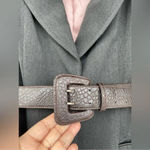 Byron Lars Beauty Mark Belted Trench
Blazer"size 8 Gray Photo 2