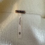 Free People Womens Ottoman Slouchy Tunic Sweater Size XS Ribbed Ecru Ivory Knit Photo 5