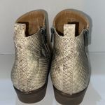 Lucky Brand  leather snake skin ankle boots size 11 Photo 3