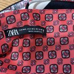 ZARA  Black and Pink Asymmetrical Tie Front Camisole Photo 1