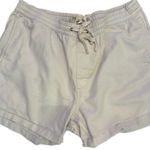 Madewell  Cream High Waist Women Shorts Photo 2