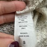 Maven West Revolve  Drop Shoulder Fringe Sweater in Cream Photo 6