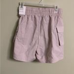 Nike  Sportswear Essential Cargo Shorts Women's Size XS High-Rise New Active Photo 1