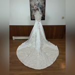Gorgeous Vintage 90s Exclusive Bridals 2 Tone Wedding Gown! White Size 10 Photo 8