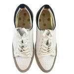 Boden Emily White & Navy Leather Training Casual Sneakers 40 US 8.5 Size undefined Photo 3