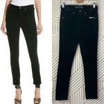 Veronica Beard Kate 10” Skinny Corduroy Jeans in Forest Green Size US 24 Photo 1