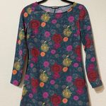 American Apparel America Apparel Long Sleeve Multi Color Floral Mini Dress XS Photo 4