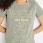 Graphic Tee in Olive Green Size XL Photo 0