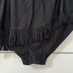 Swimsuits For All Fringe Sarong Skirt Black NEW Size 20 Photo 5