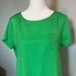 JCrew Factory Short Sleeve Blouse Green Size XS Photo 1