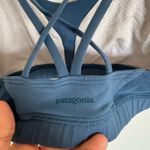 Patagonia  blue sports bra size medium Photo 2