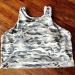 Kyodan Sports Bra Women's XL Multicolor Camouflage Stretch Mesh Lined Racerback Photo 0