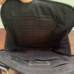 Fossil ‎ Black Leather Multi Compartment Crossbody Travel Bag Purse Minimalist Photo 6