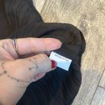 SheIn  Women’s Plain Solid Black Short Sleeve Blouse Plus Size Photo 4