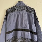 Nike Vintage 90s Purple Blue Teal Retro Anorak Half Zip Windbreaker Jacket Photo 12