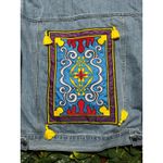 Disney Oh My  Magic Carpet Denim Jacket Size XL Photo 6