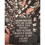 Torrid Euc  floral long sleeve blouse with tie neck size 00 Photo 6