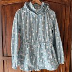 Kate Spade  | Daisy Hooded Blue Rain Jacket | XS Photo 1